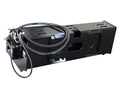 Skid Steer Vibratory Roller with hydraulically powered exciter systems