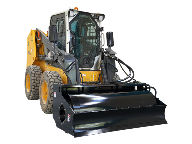 Skid Steer Vibratory Roller with hydraulically powered exciter systems