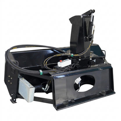 72" Skid Steer Hydraulic Snow Blower