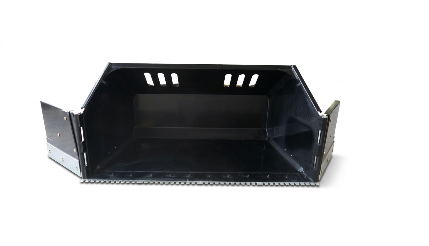 Skid Steer 91" Swing Snow Bucket for Snow Removal