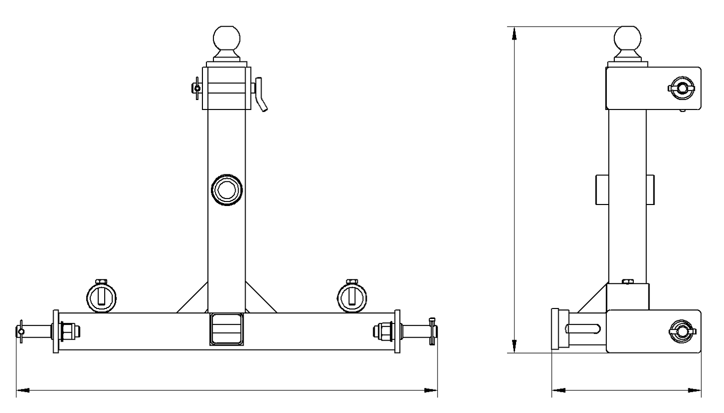 3 - Point Bale Spears & Multi - Function Attachment