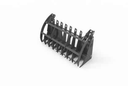 Root Grapple Timber Grab - Multi-Functional Log & Root Grabber, Rock/Irregular Material Handling Tool for Debris Moving