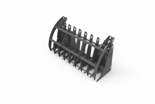 Root Grapple Timber Grab - Multi-Functional Log & Root Grabber, Rock/Irregular Material Handling Tool for Debris Moving