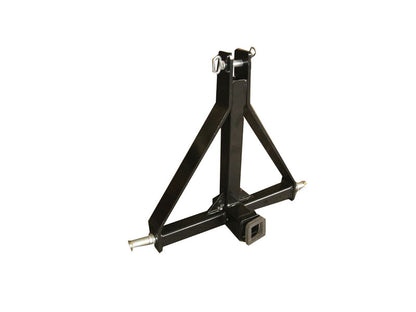 Heavy Duty 3 Point 2" Receiver Trailer Hitch Category 1Tractor Tow Drawbar Pull Stabilizer for Tractor