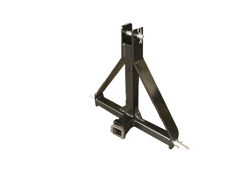 Heavy Duty 3 Point 2" Receiver Trailer Hitch Category 1Tractor Tow Drawbar Pull Stabilizer for Tractor