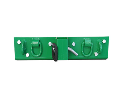 4.96" W × 21.93"L Bolt on Tractor Grab Hooks 2" Receiver Compatible with John Deere