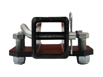 Trailer Receiver Clamp On Bucket Hitch