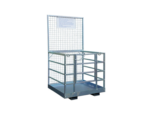 Galvanized Finished Forklift Safety Cage & Work Platform
