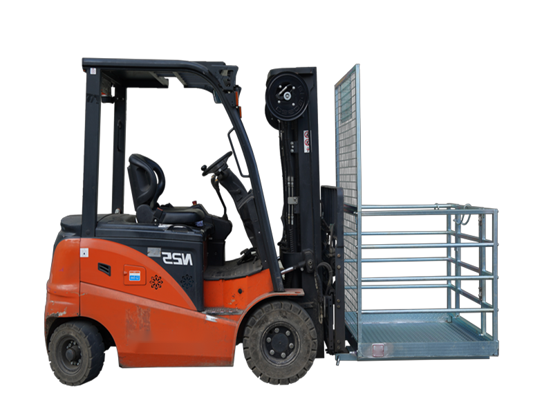 Galvanized Finished Forklift Safety Cage & Work Platform